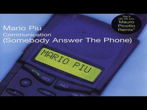 Mario Piu - Communication (Somebody Answer The Phone) [Club Tools]