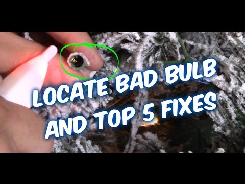 EASY WAYS HOW TO FIX CHRISTMAS STRING LIGHTS / BULBS