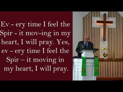 Congregation Hymn Sing: "Every Time I Feel the Spirit" UMH 404 (Lyrics)