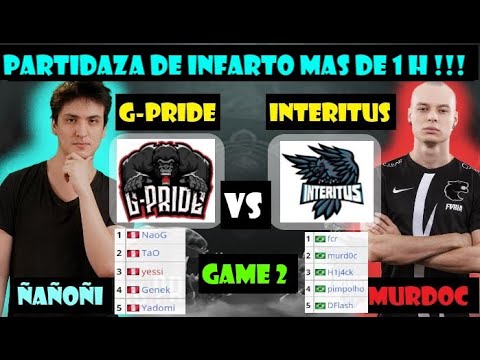 Gorillaz-Pride vs Interitus  - ( GAME 2) DPC SA 2021/2022 Tour 2: Division II , naog VS murdoc parti