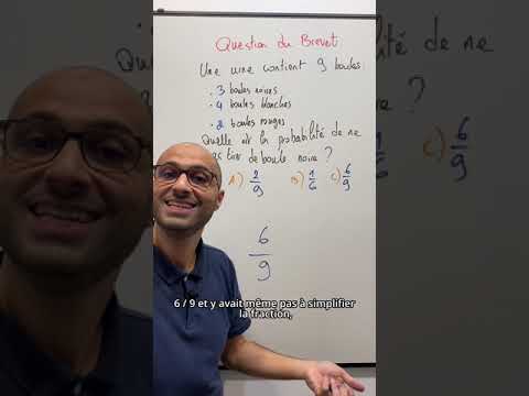QUESTION ADORABLE DU BREVET - Probabilités