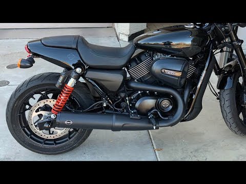 Harley Davidson Street Rod - Tuffside Rear Fender Delete