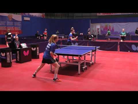 ШИРОКОВА - МАЛИНИНА ЧЕМПИОНАТ МОСКВЫ 2021 ФИНАЛ ДЕНЬ #tabletennis #настольныйтеннис