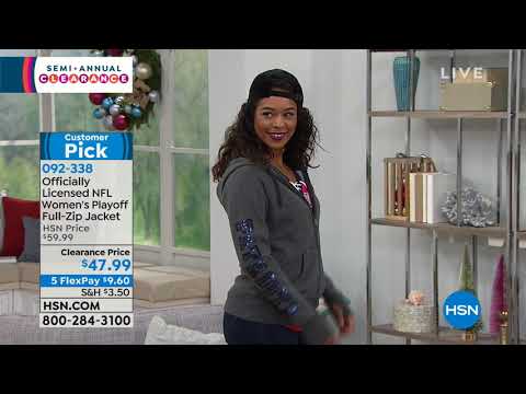 HSN | Football Fan Shop Clearance 12.21.2018 - 04 AM