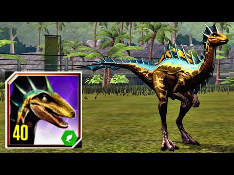 OPHIACOMIMUS Max Level 40 - Hybrid - Jurassic World The Game