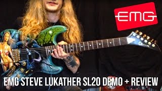 Video thumbnail for Charvel w/ EMG Steve Lukather SL20 Pickup Set (85 + SLV) Demo + Review by Bryce VanHoosen