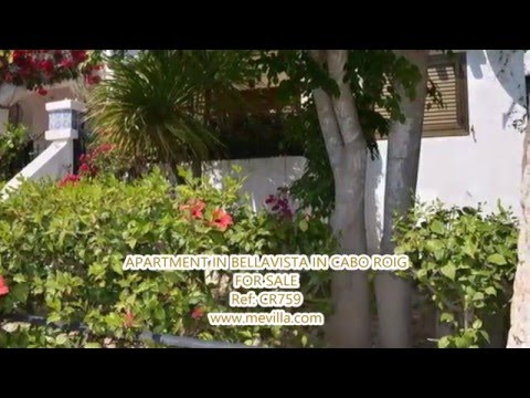 Ref: CR759 - APARTMENT IN BELLAVISTA IN CABO ROIG FOR SALE