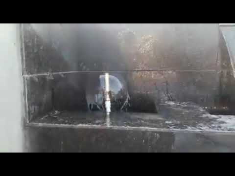 Outdoor entry fountain