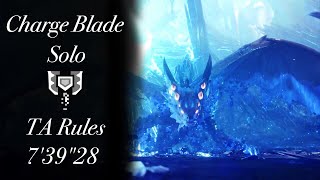 【MHW】Arch Tempered Xeno'jiiva 歴戦王ゼノジーヴァ チャージアックス ソロ 7'39"28【TA Wiki Rules】