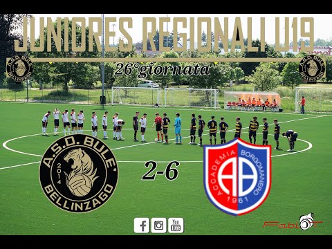 26°giornata Juniores U19 Bulè Bellinzago Vs Borgomanero 2-6