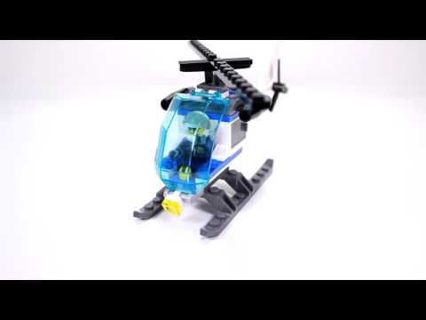 LEGO City set 60047 Police Station review Speed Build