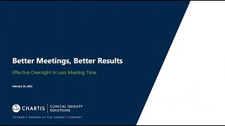 Better Meetings: Better Results