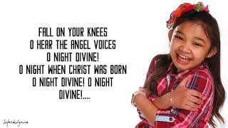 Angelica Hale - O Holy Night (Lyrics)