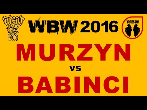 Babinci 🆚 Murzyn 🎤 WBW 2016 Warszawa (freestyle rap battle)