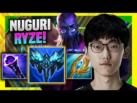 NUGURI DOMINATING WITH RYZE! - FPX Nuguri Plays Ryze Mid vs Kennen! | Season 11