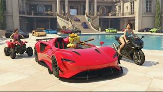 MI PRIMERA CARRERA CON EL COCHE MAS INCREIBLE DE GTA 5 ONLINE