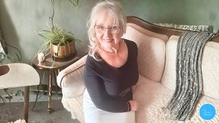 LIDIYA EVA 🕊️ Natural Older Women Over 50 🌿 Ethereal Stillness & Organic Purity