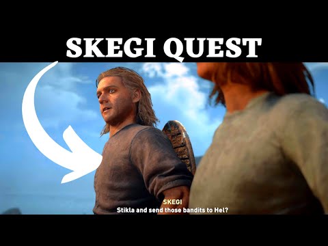 Skegi's Beard Mystery AC Valhalla Lincolnscire Event Quest Stikla Skegi Bandits Assassins Creed