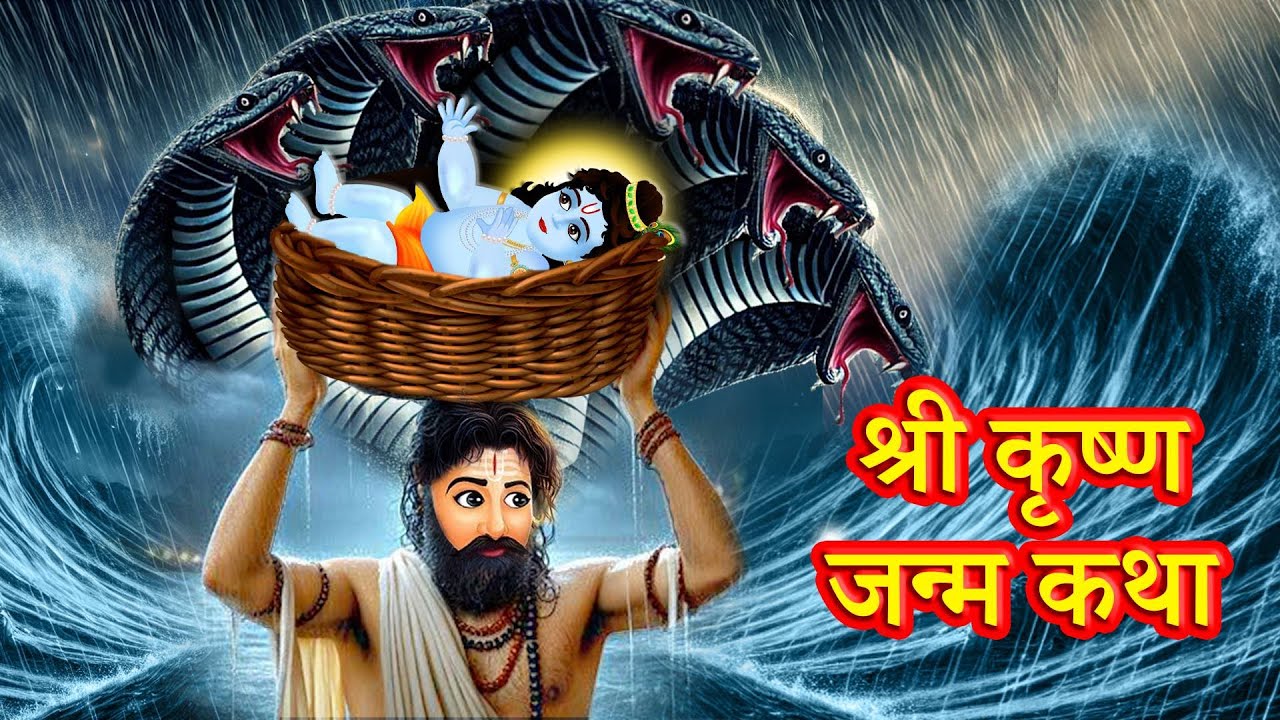 श्री कृष्ण जन्म | Shree Krishna Janam |  Janmashtami katha 2024|  Dharmik Kahani| Hindu Stories
