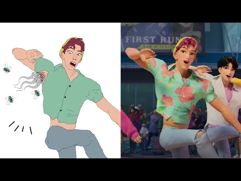 Soda Pop | KPop Demon Hunters | Sony Animation | Drawing meme | Funny Video | 2d