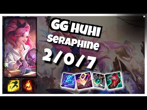Seraphine Challenger Gameplay S11 Replay 11.2 Support (2/0/7) - NA