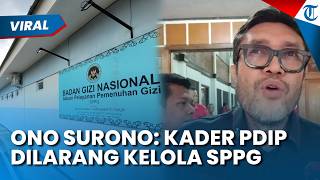Ono Surono Tegas! Kader PDIP Dilarang Mengelola Dapur MBG: Kita yang Memastikan Anggaran Sesuai