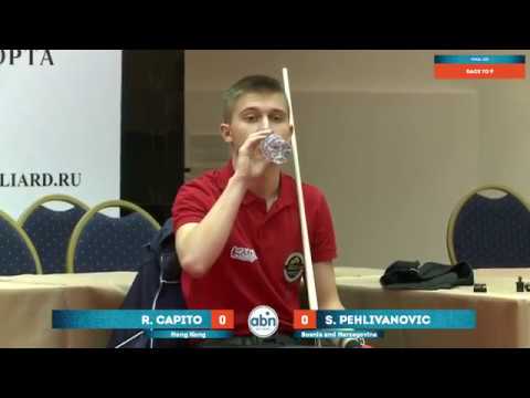 Final Pehlivanovic Sanjin v Capito Robbie James Joaquin World Juniors 9-ball Championship 2017 U17