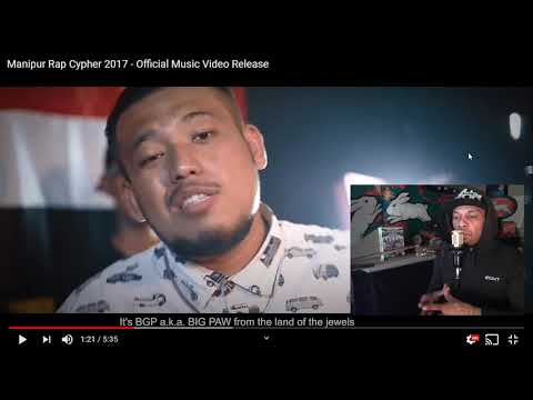 Manipur Rap Cypher 2017 - New Zealand Reaction