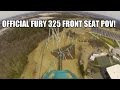 Fury 325 Roller Coaster REAL POV Carowinds 2015 Worlds Tallest Giga Coaster