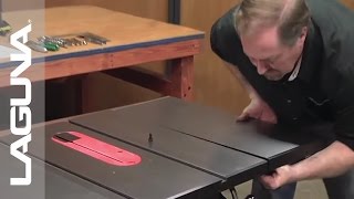 Fusion Tablesaw Setup - Installing the Wings - Part 5 of 18