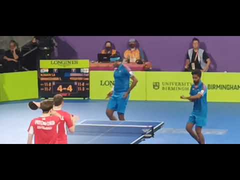 England's Victory Over India in Table Tennis 2022 Commonwealth Games