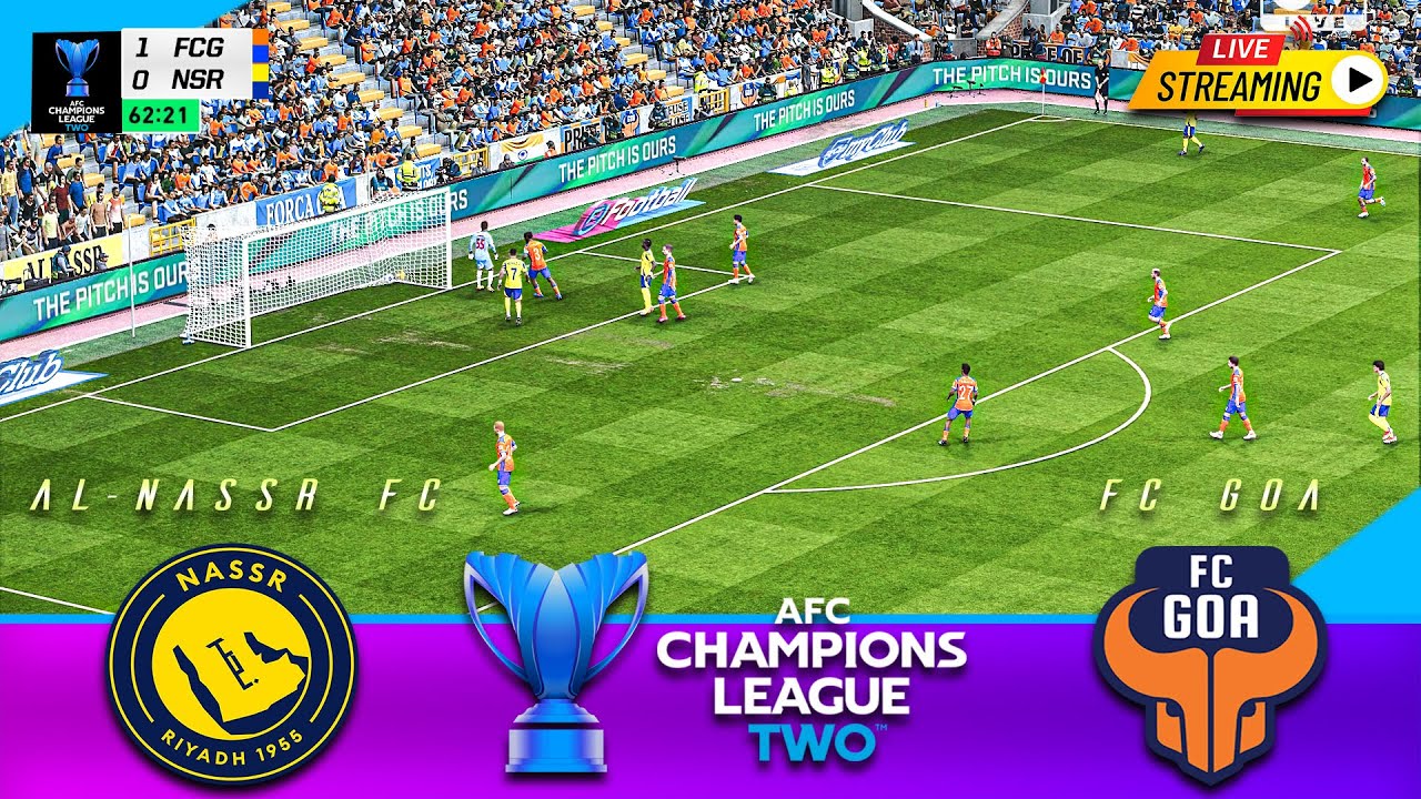 ⚡FC Goa vs. Al-Nassr FC : AFC Champions League Two 2025 🔥 #acl2 #alnassr #fcgoa #afc