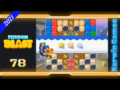 Fishdom Blast Level 78 - No Boosters - 29 moves (2021)