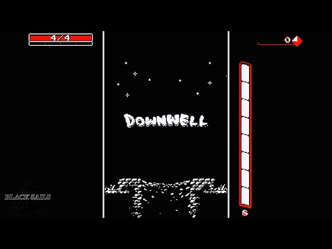 Let's play Downwell (PC game on Steam) by Moppin and Devolver Digital 1080p 60fps