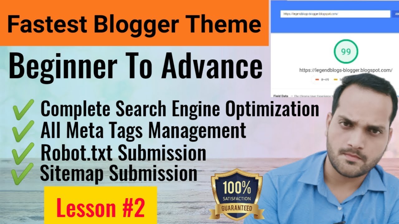 Advanced Blogger SEO Settings 2025 - Free Unlimited Traffic