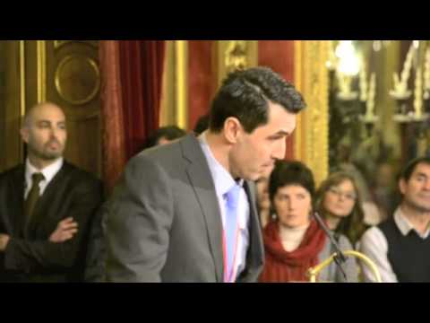 Mateo Garralda, Medalla de Oro al Mérito Deportivo en Navarra