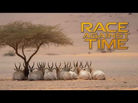 Sahara's Last Giants: Addax & Scimitar-horned Oryx Unveiled