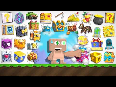 Doing Every GACHA in Growtopia! (50+ BGLS)