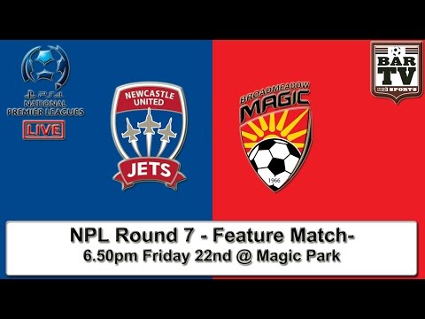 2015 NPL - Round 7 - Feature Match - Jets Youth v Broadmeadow Magic