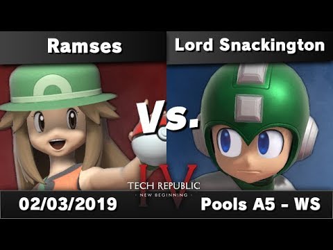 [Tech Republic IV] Ramses (PT) vs Lord Snackington (Bowser, Mega Man) - Pools A5 WS