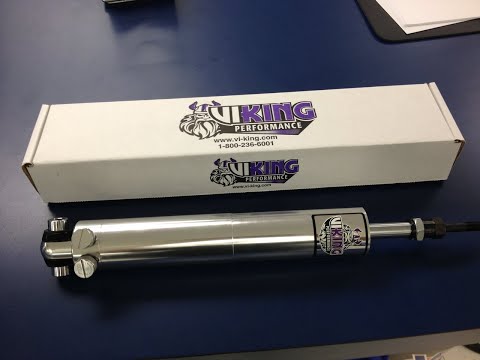 Double adjustable Viking shocks for drag racing