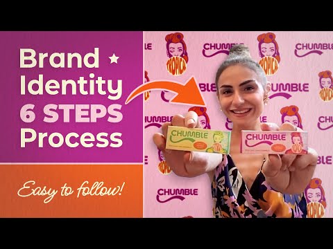 Design Brand Identity and Product Packaging like a PRO - Chewing Gum Brand Design 6 Steps Process