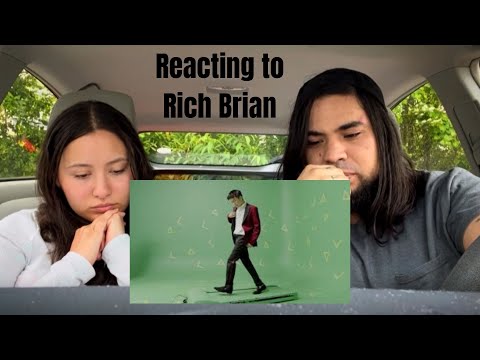 Girlfriend First Time Ever Listening & Reacting to RICH BRIAN - Love in my Pocket (Artist Reacts)