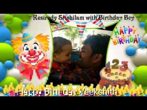 Madishetty Veekshith first Birthday 20-aug-2018