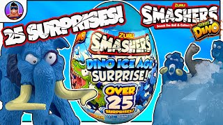 SMASHERS Series 4 DINO ICE AGE SURPRISE!  |  25 Surprises Inside !!