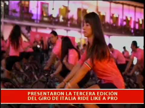 Presentaron la Tercera Edición del giro de Italia Ride Like a Pro