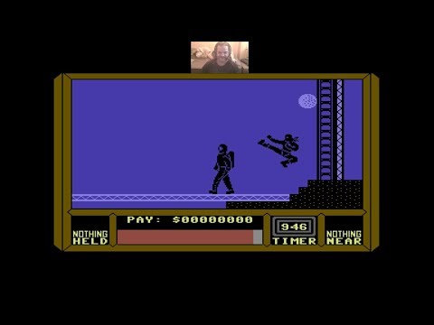 Lukozer Retro Game Review - 555 - Saboteur 2: Avenging Angel - Commodore 64