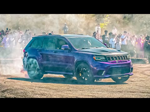 SPINNING MY 800HP TRACKHAWK AT THE BIGGEST LEGAL PIT...
