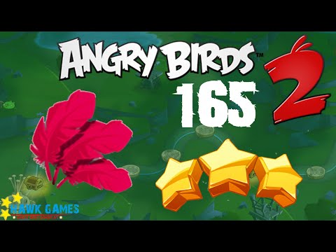 Angry Birds 2 - 3 Stars Walkthrough Level 165 [4K 60FPS]