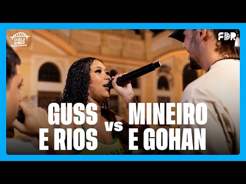 GUSS E RIOS VS MINEIRO E GOHAN (PRIMEIRA FASE) - DUELO DE MCS - BATALHA DE DUPLAS (14/03/2025)